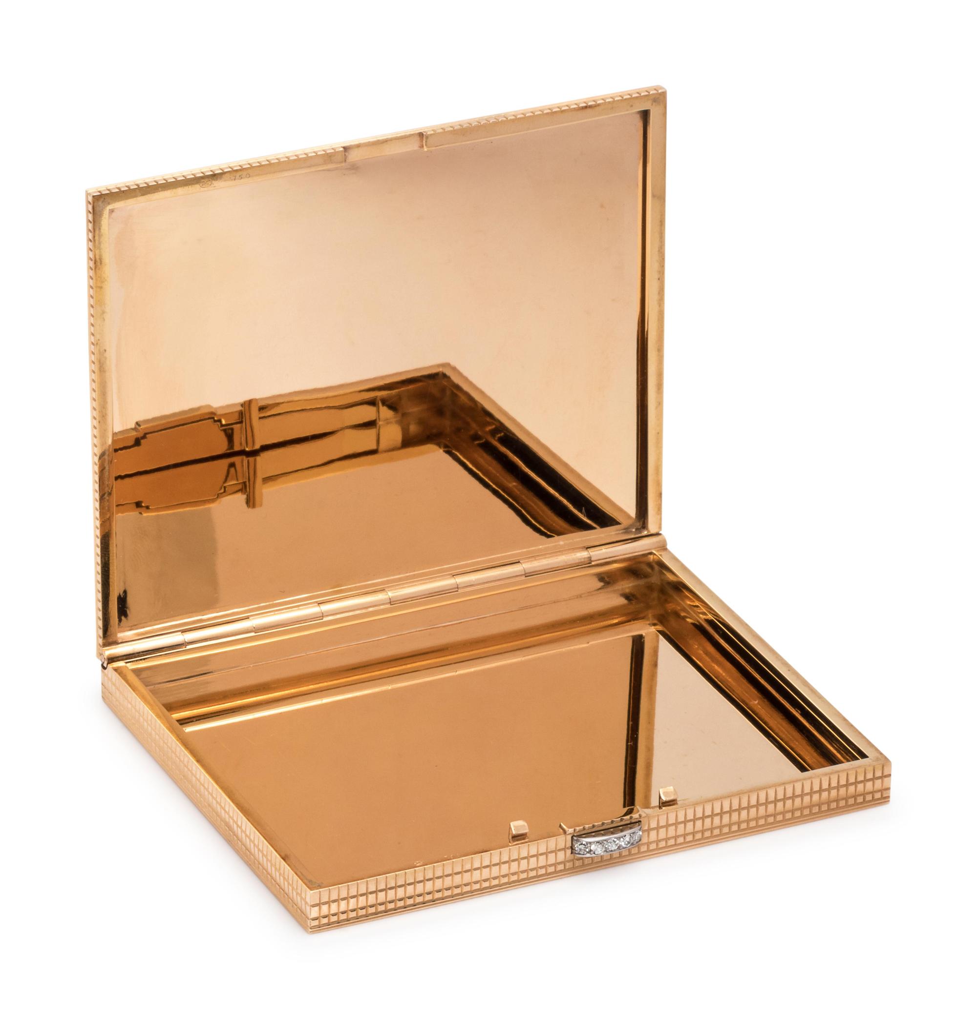 Gubelin, Gold and Diamond Compact