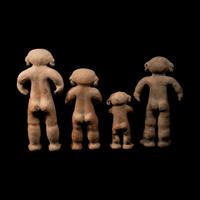 Four Sinu Terracotta Figures