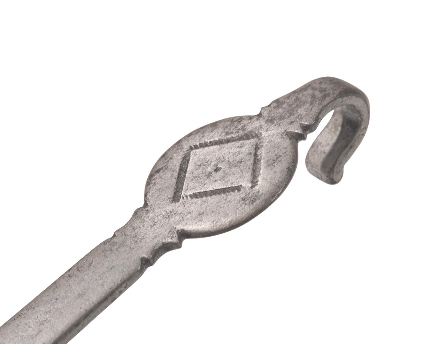 A Group of Three Wrought Iron Kitchen Implements, French or Flemish, 18th Century