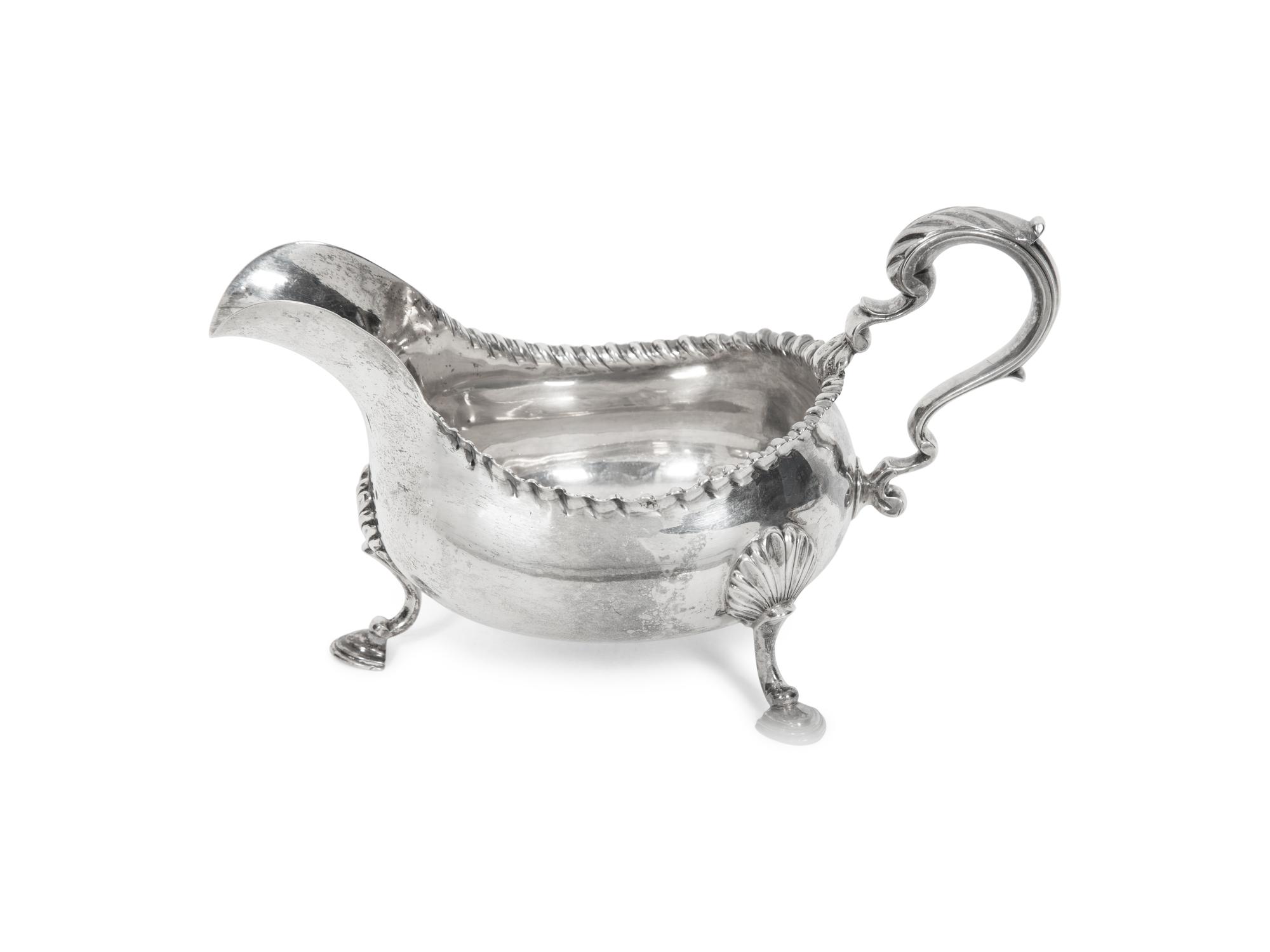 A George III Silver Sauce Boat
