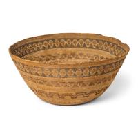 Yokut Polycrome Basket