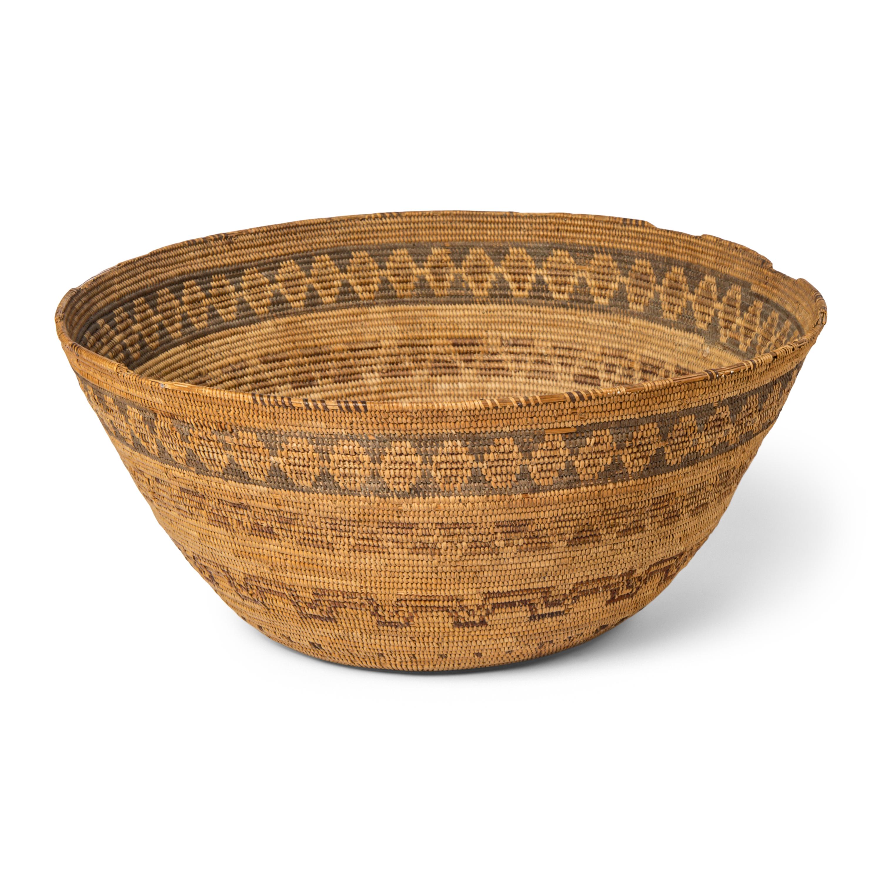 Yokut Polycrome Basket