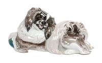 A Rosenthal Porcelain Figure, Theodor Karner Width 16 1/4 inches. — 20TH CENTURY