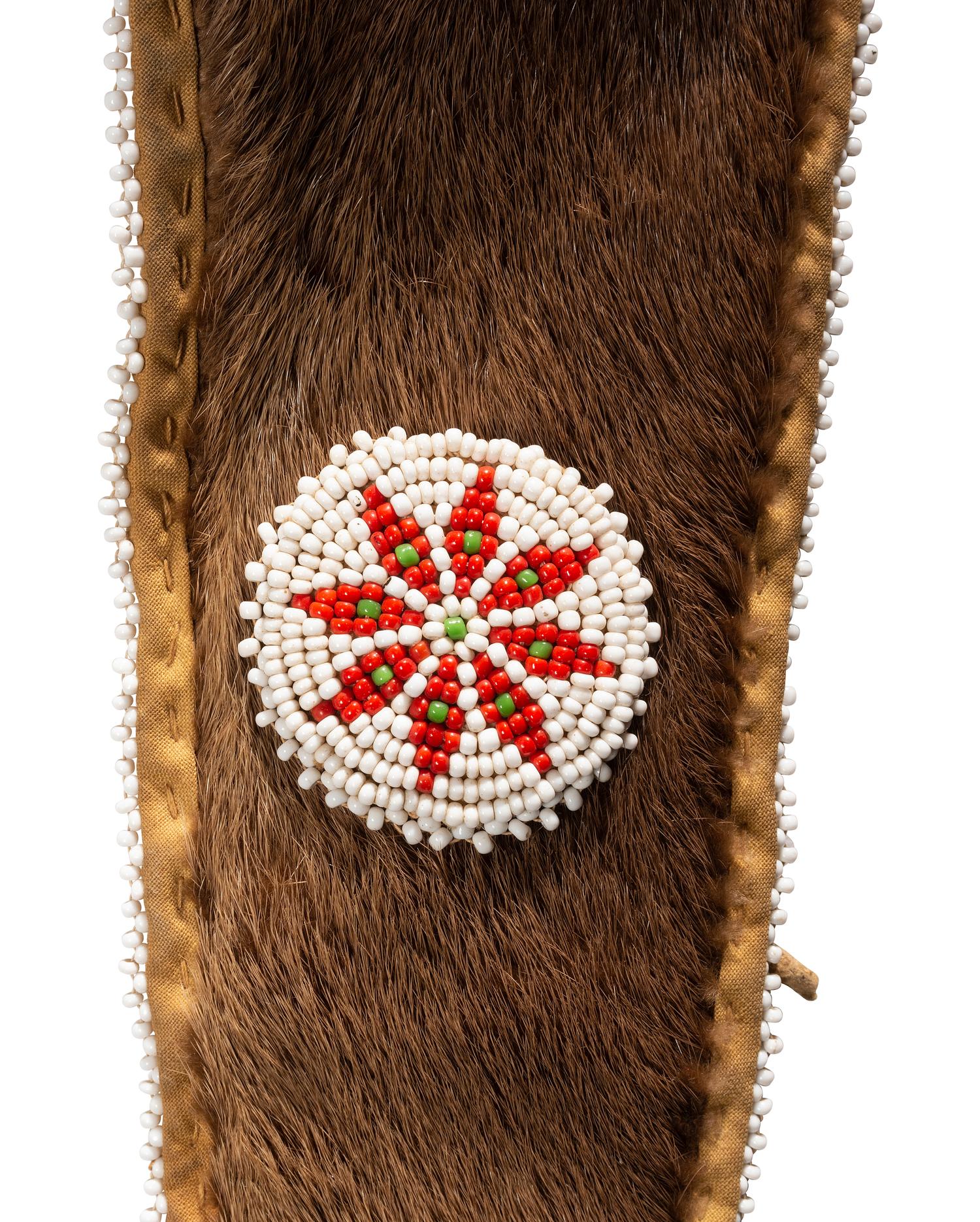 Prairie Otter Fur Turban