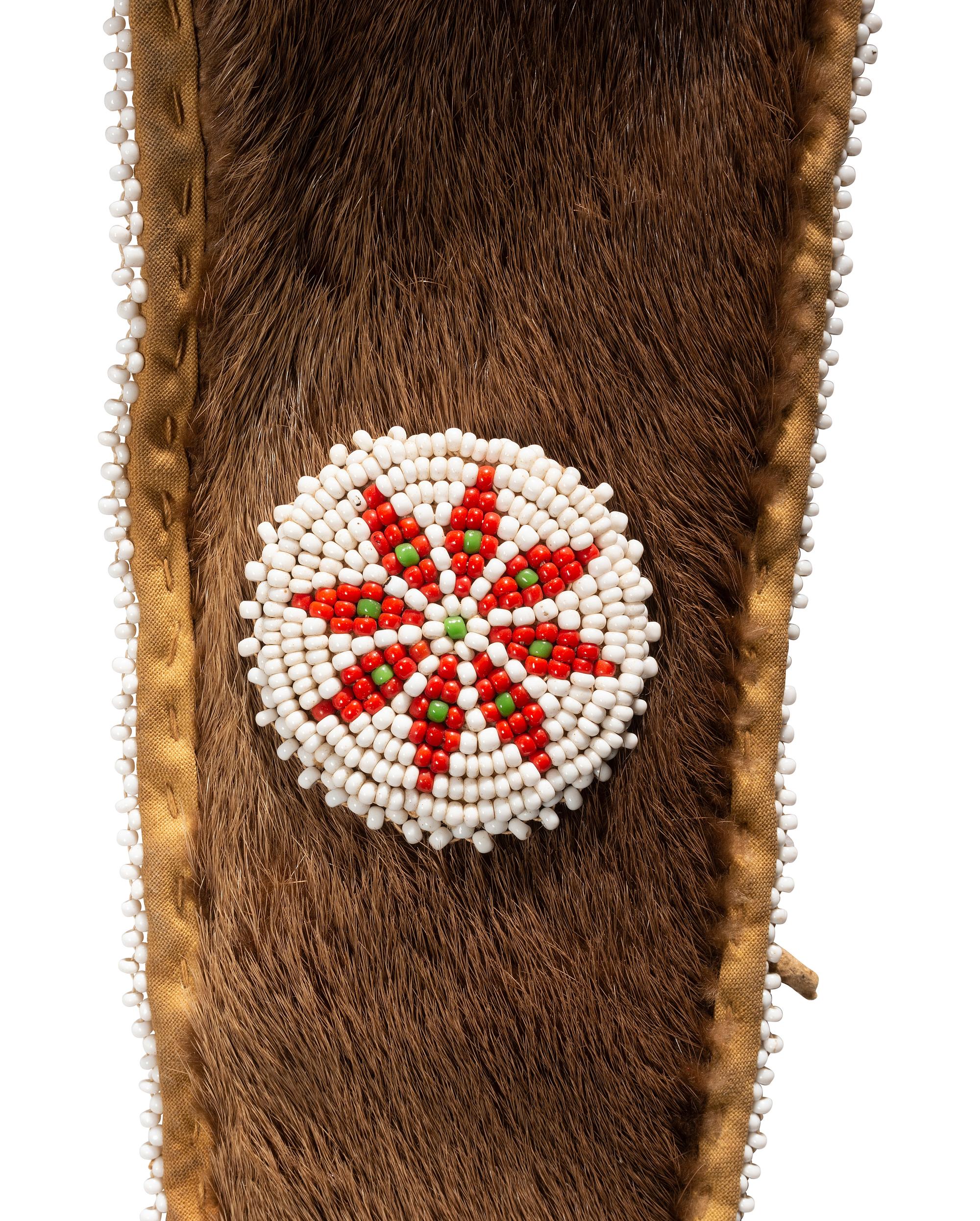 Prairie Otter Fur Turban