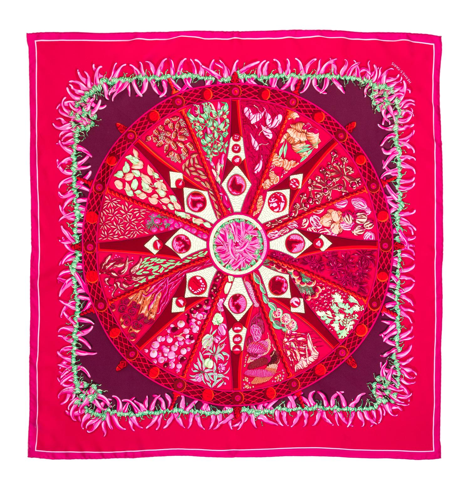 An Hermès 90cm Silk Scarf, 36" x 36".