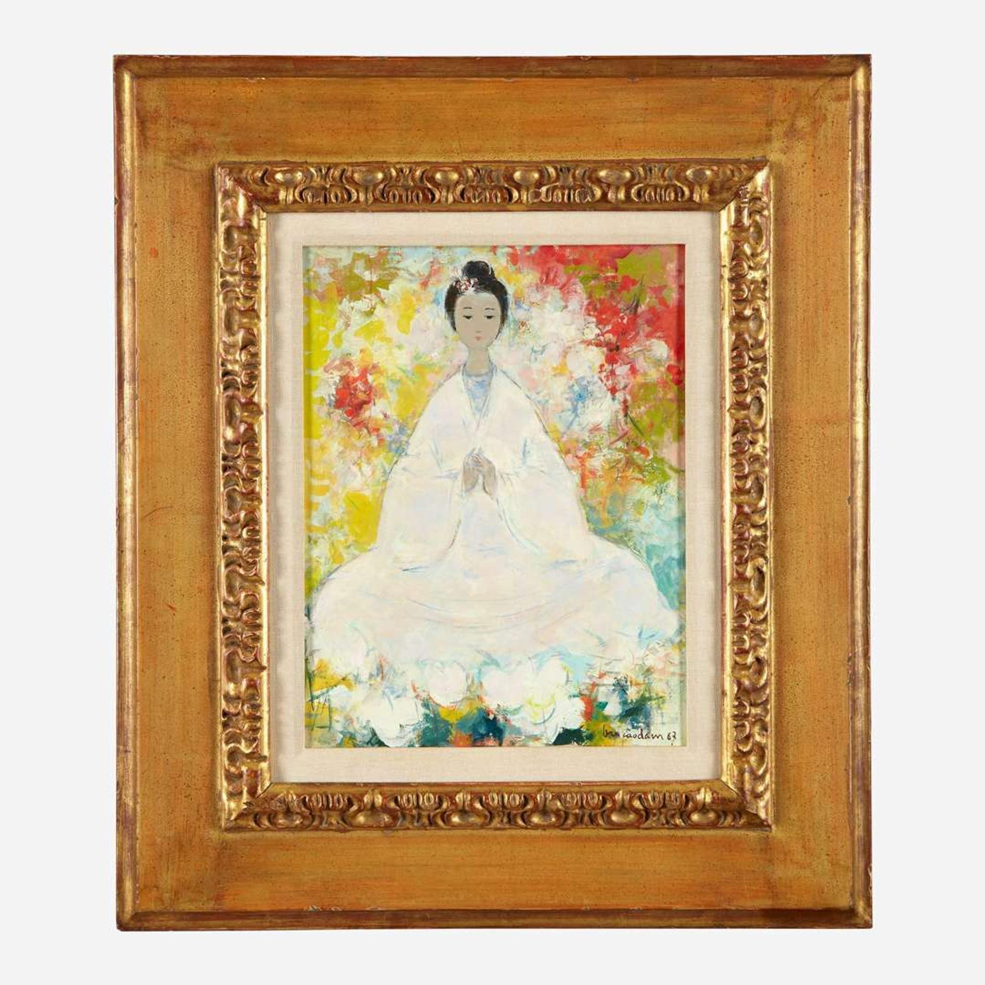 Vũ Cao Đàm (French/Vietnamese, 1908-2000) Divinité