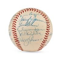 A 1960 St. Louis Cardinals Team Signed Autograph Baseball (Beckett Authentication Services)