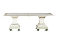 A Contemporary Painted Pedestal Dining Table
