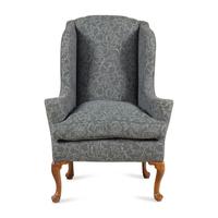 A George I Walnut Wingback Chair
