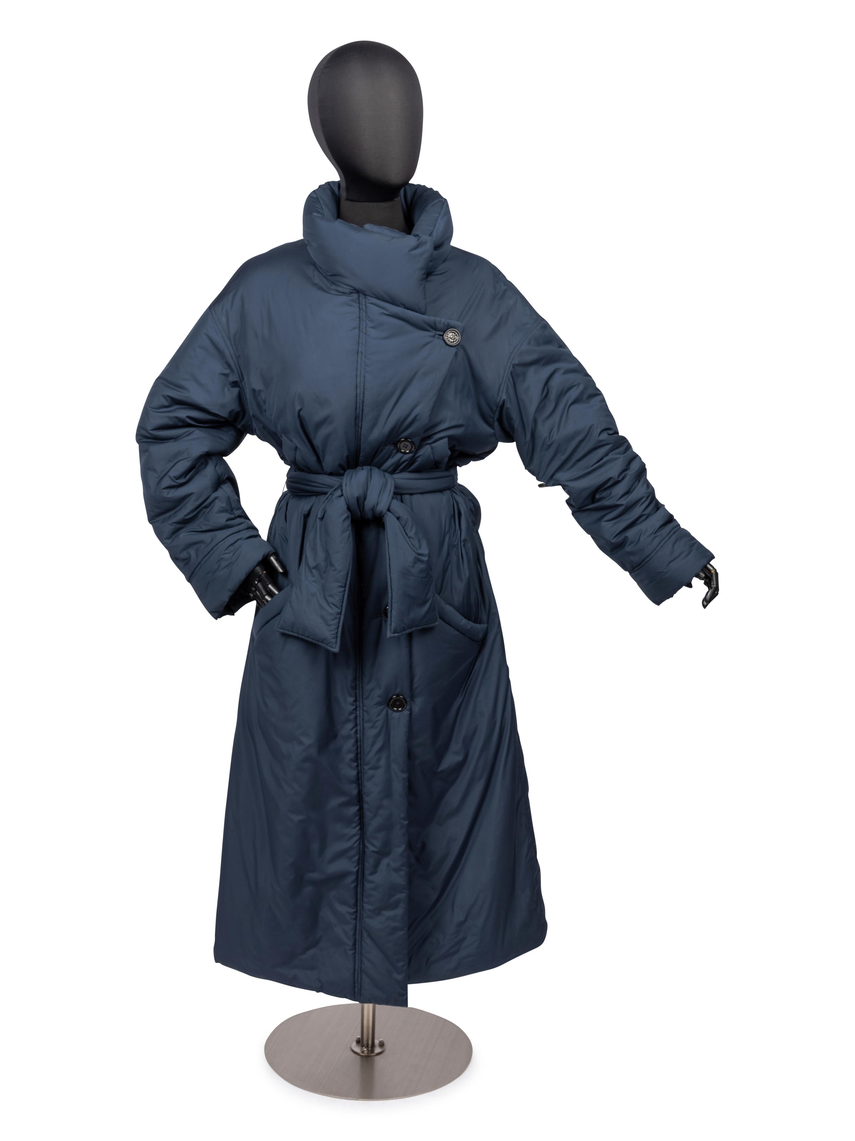 Chanel Blue Puffer Coat, c. 2009