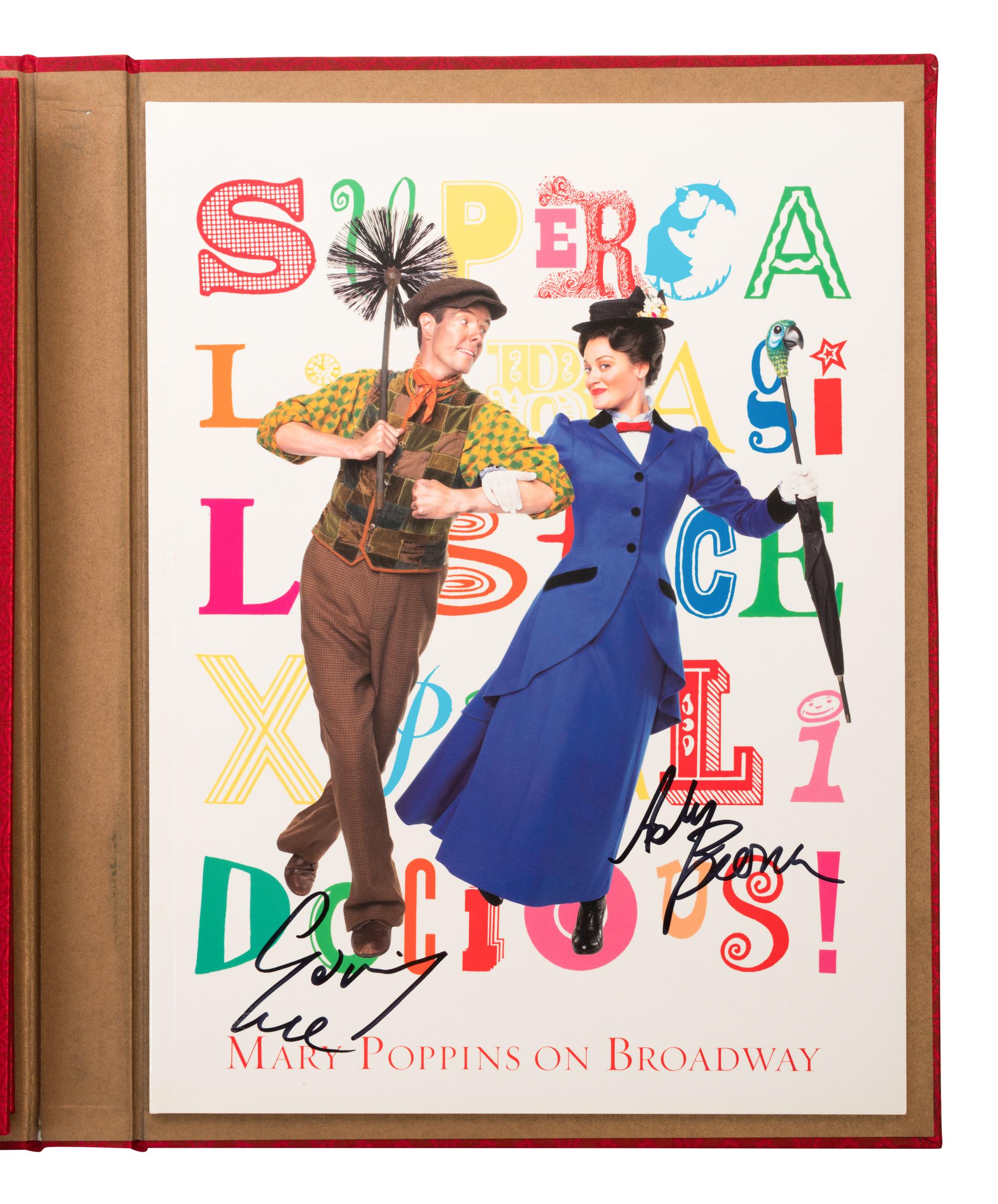 (Theatre Playbills) A group of Playbills and press kits from 5 theatrical productions, comprising: