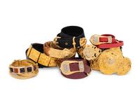 Eight Designer Belts: Two Roberta di Camerina, Six Judith Leiber