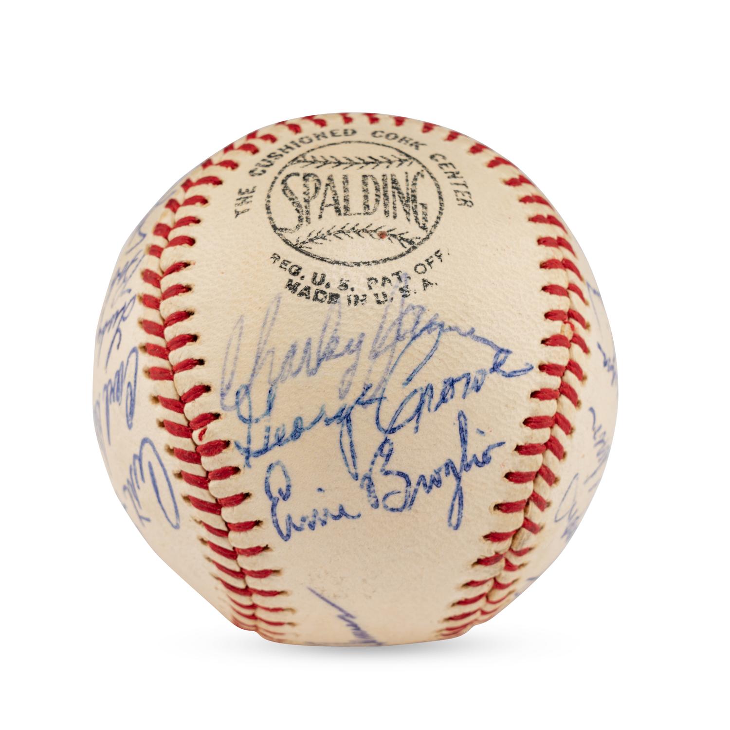 A 1961 St. Louis Cardinals Team Signed Autograph Baseball (Beckett Authentication Services)