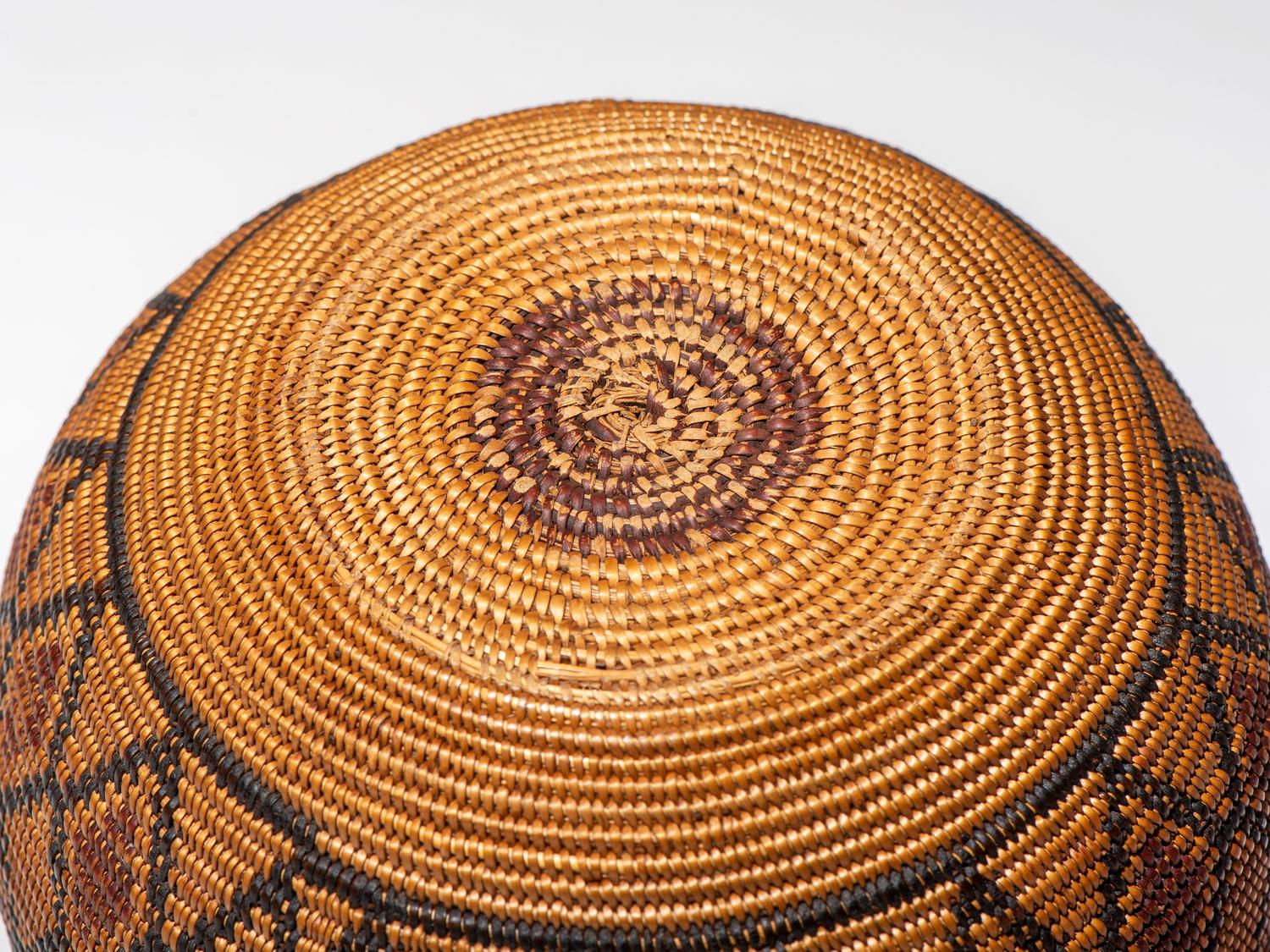 Tulare Polychrome Basket