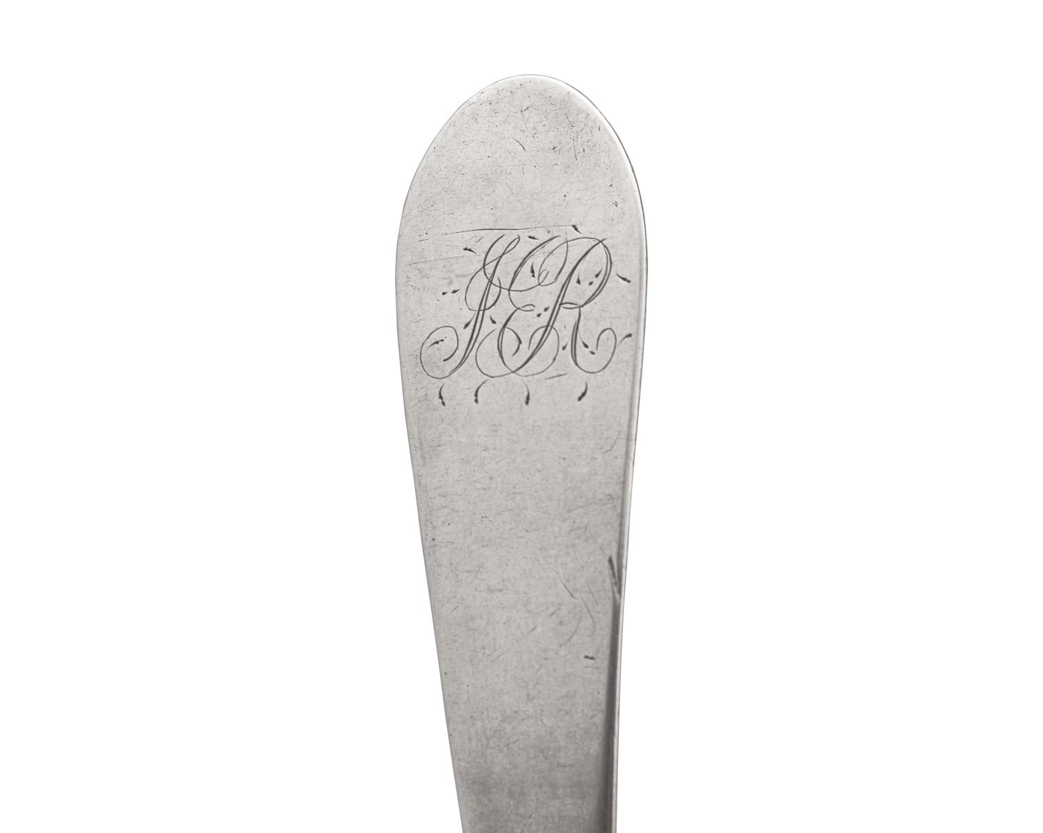 A Group Of Five Federal Silver Spoons
