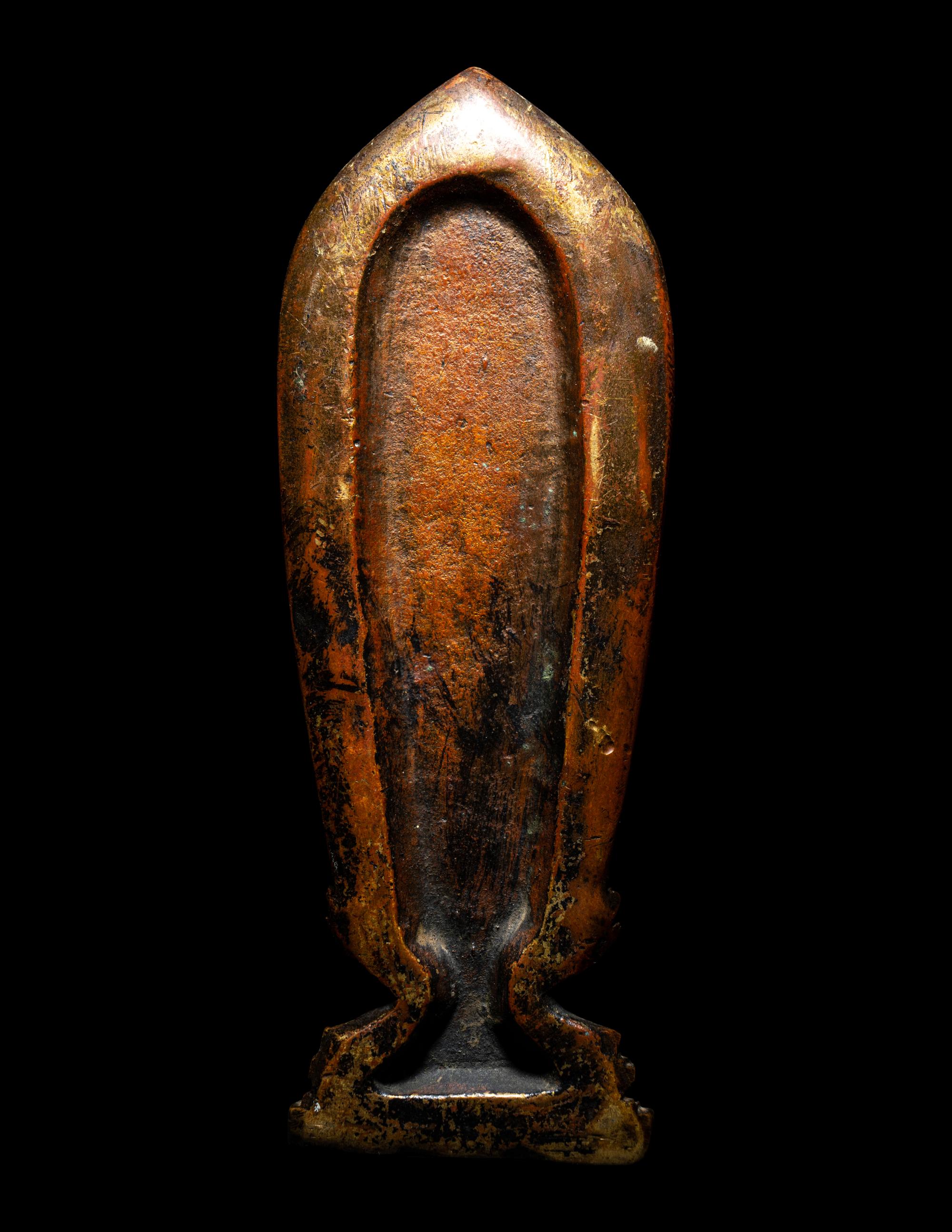 A Chinese Gilt Bronze Figure of Avalokitesvara