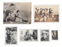 [FILM - HOLLYWOOD]. A large group of snapshots, signed photographs, press photos, and ephemera from early Hollywood.