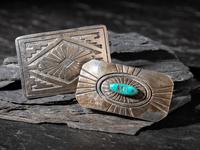 Navajo Sterling Silver Buckles