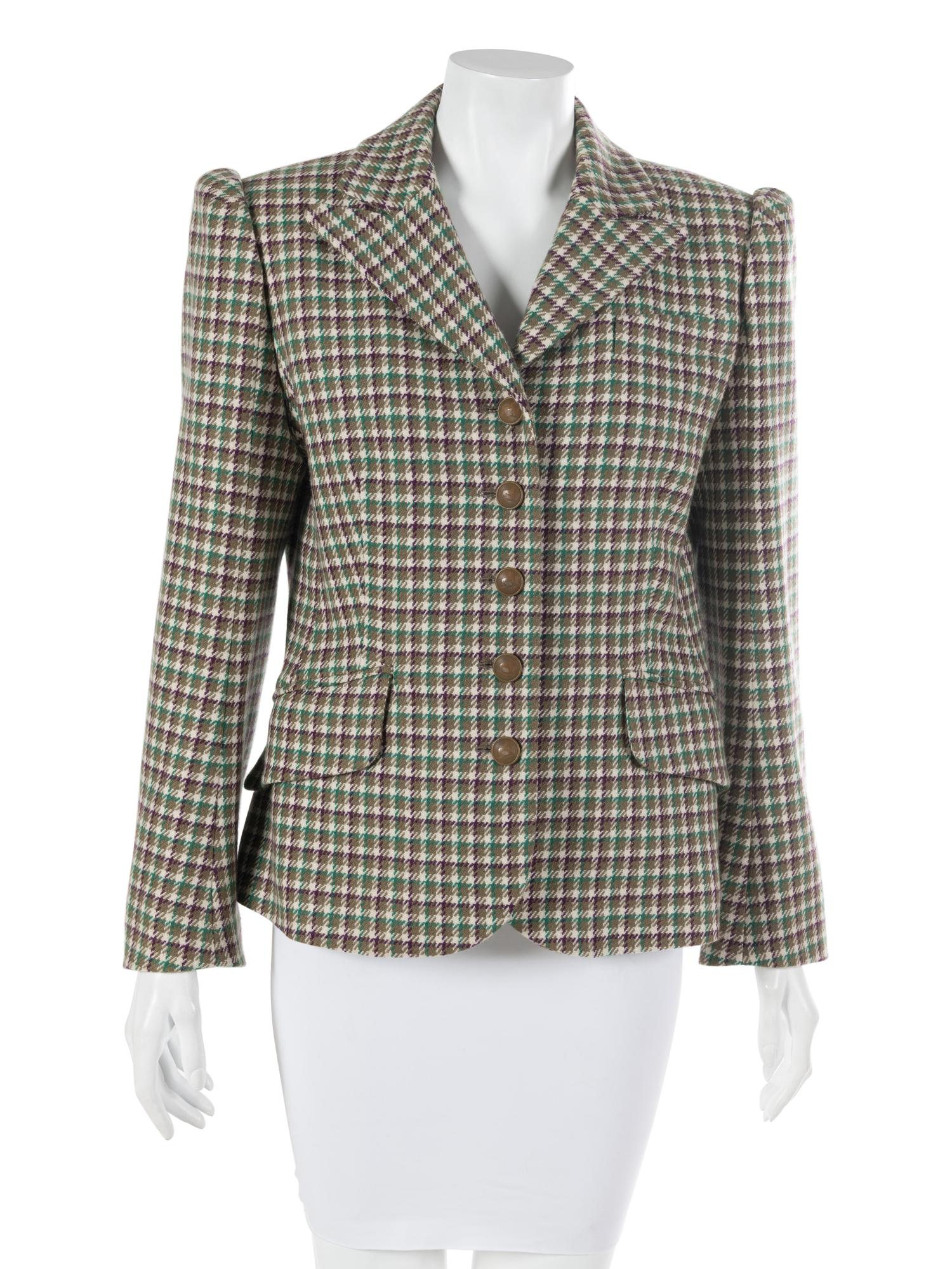 One Hermès and One Valentino Cashmere Jacket, 1980-90s