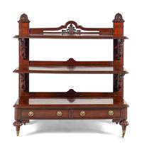 A Late William IV Mahogany Server