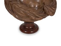 A French Terracotta Bust of a Lady