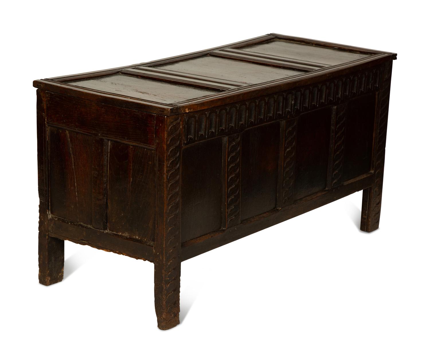 An English Oak Coffer