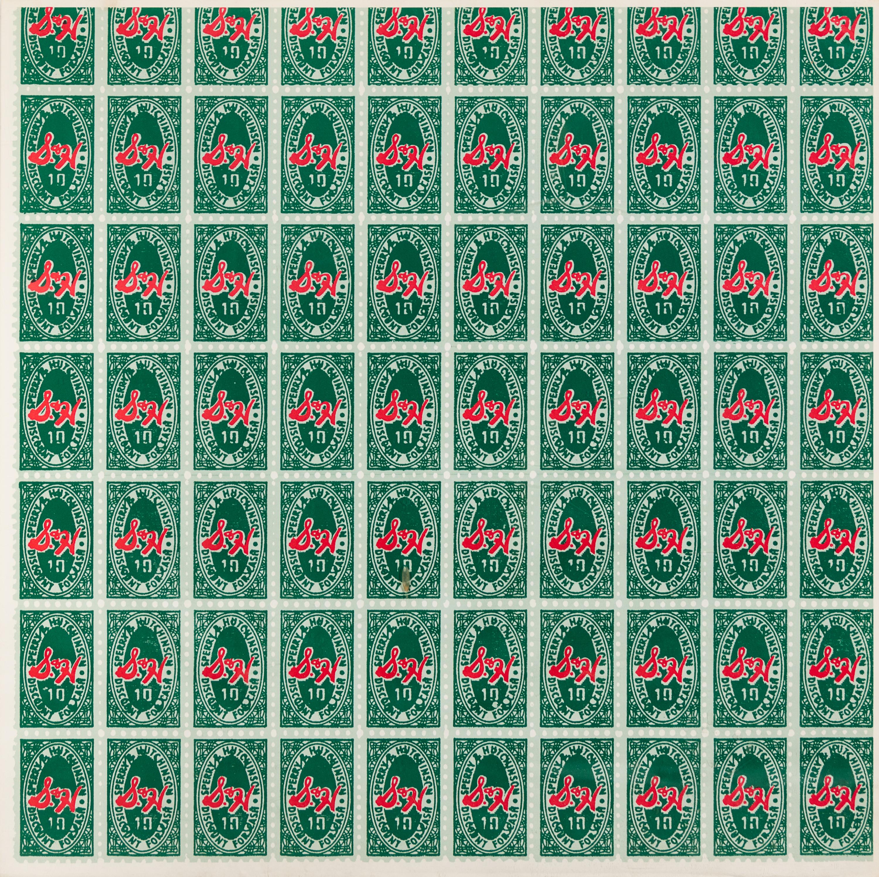 Andy Warhol, (American, 1928-1987), S & H Green Stamps, 1965