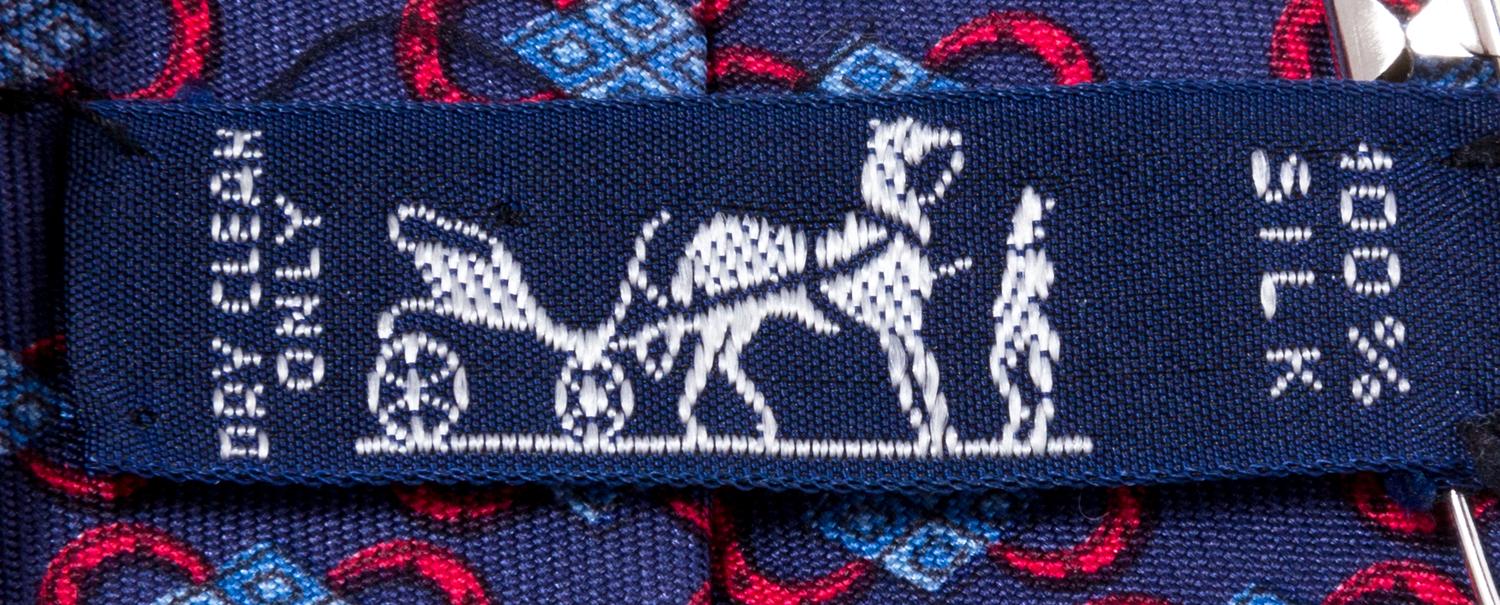 A Pair of Hermès Silk Ties,
