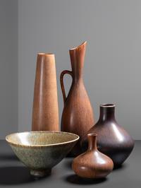 Collection of Five Vessels Rörstrand, Sweden