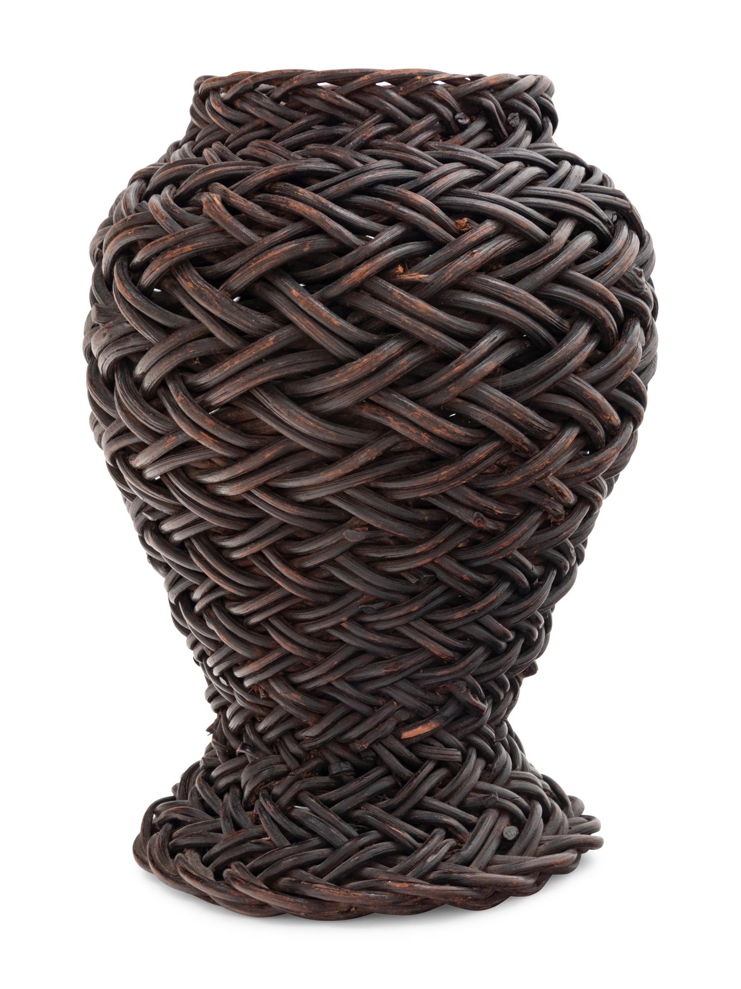 A Bamboo Flower Arranging Basket