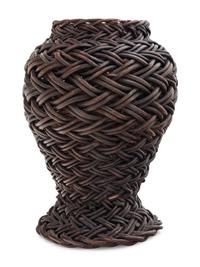 A Bamboo Flower Arranging Basket