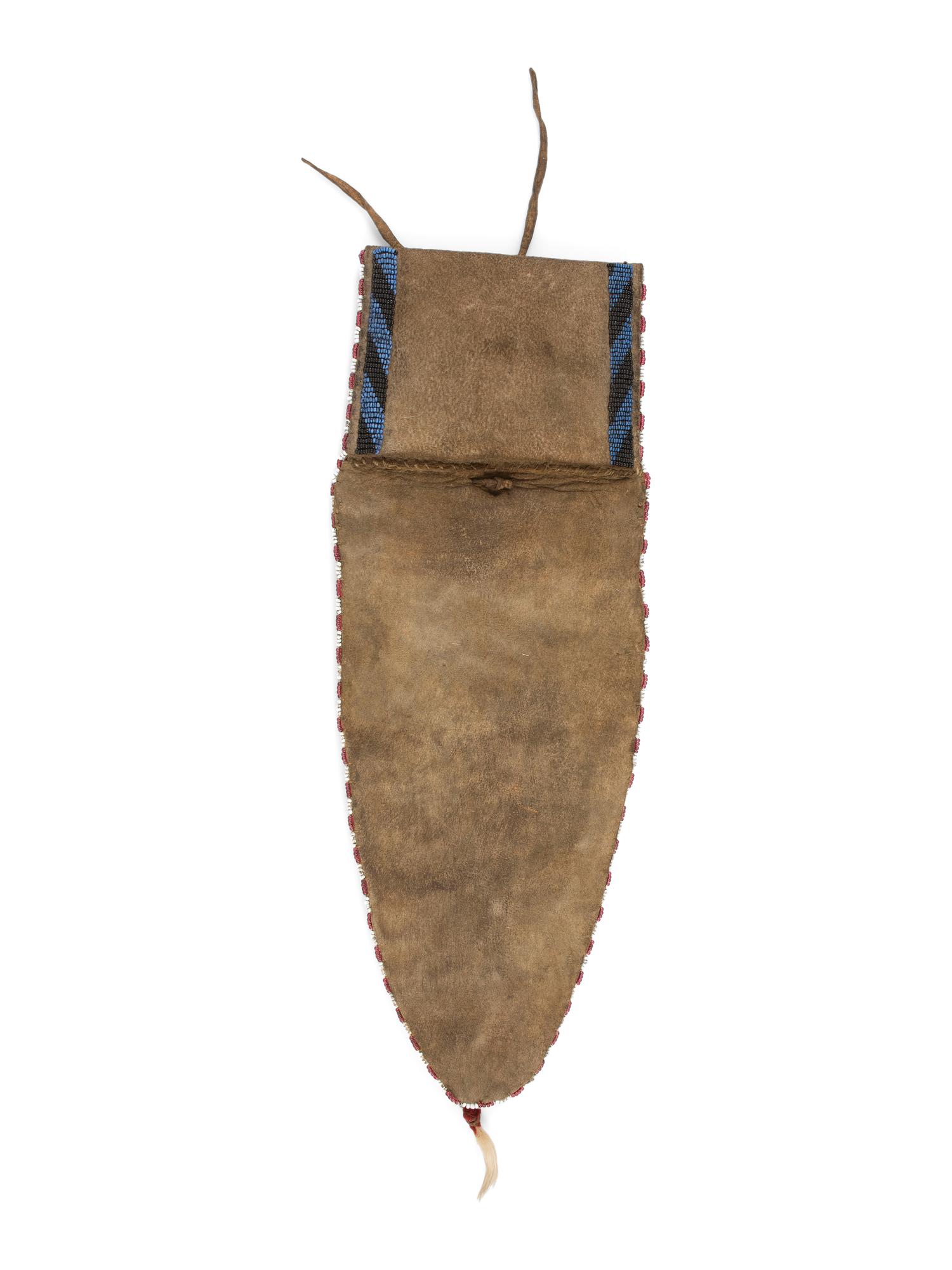 Northern Plains Belt Pouch, with Horse Tracks