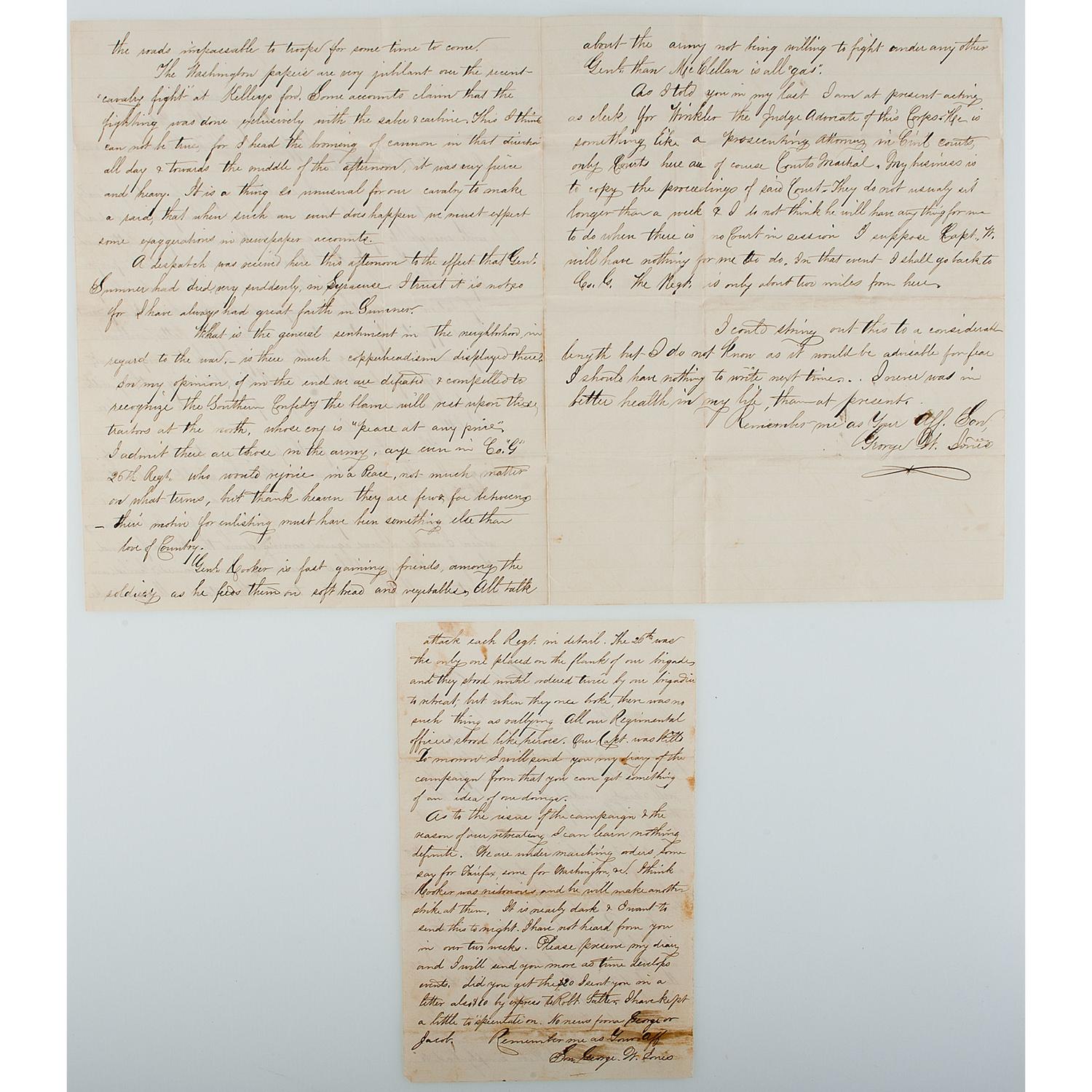 Civil War Archive of George W. Jones, 26th Wisconsin Infantry