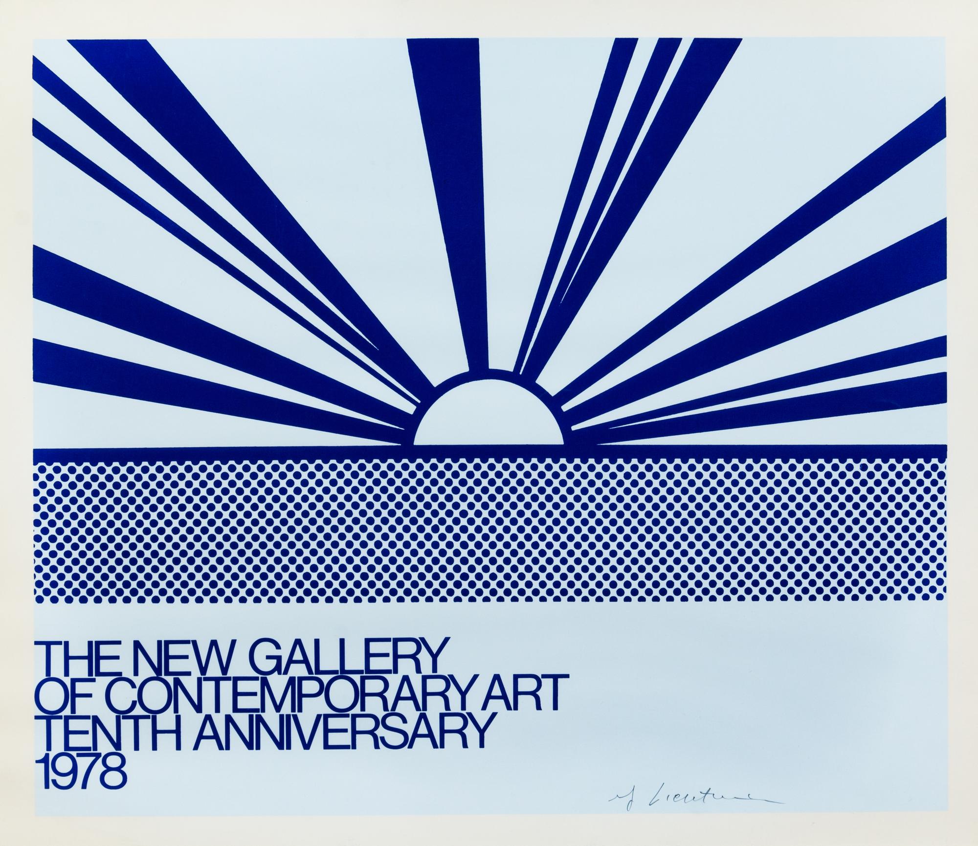 Roy Lichtenstein, (American, 1923-1997), The New Gallery of Contemporary Art, 1978