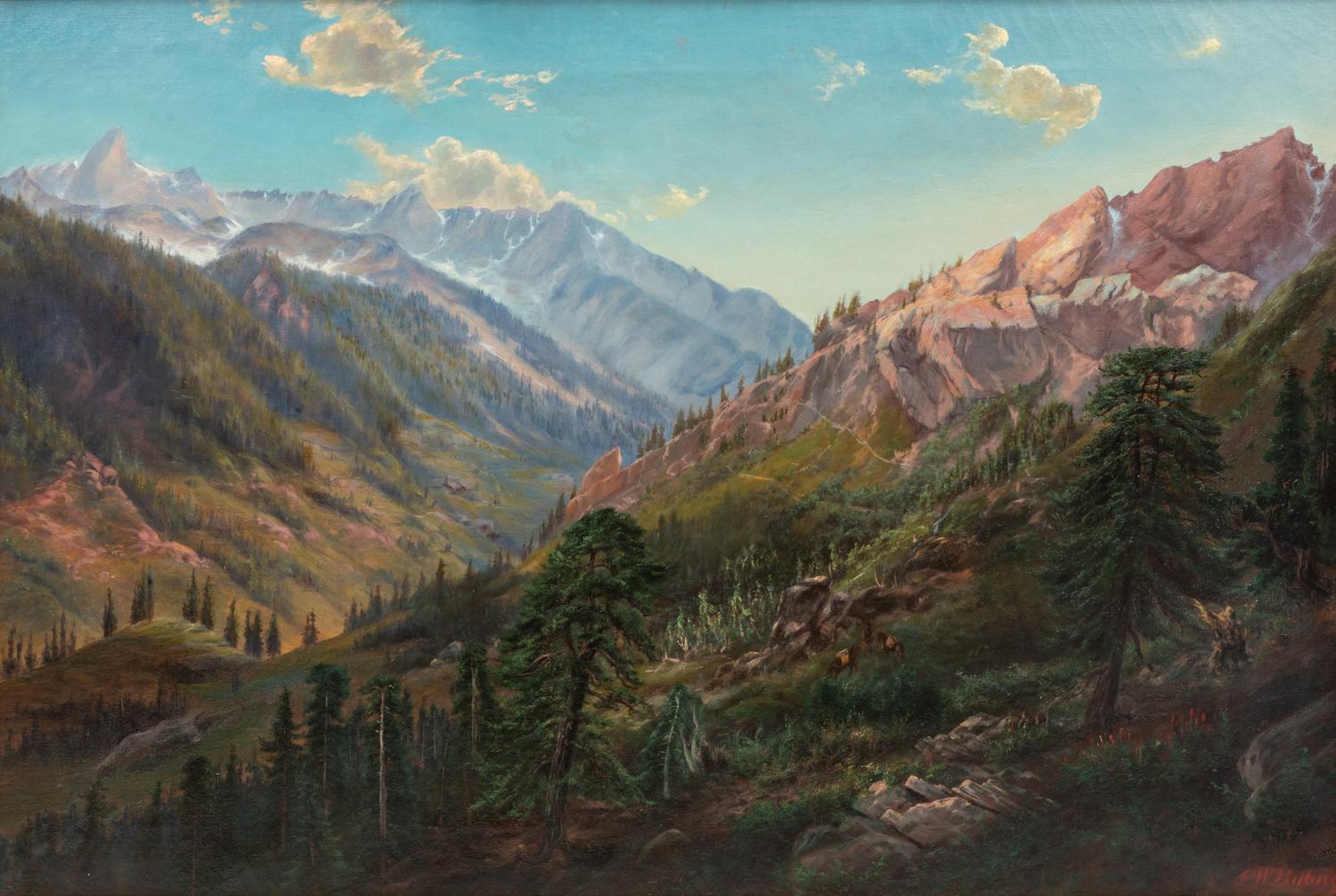 Little Cottonwood Canyon, Wasatch Range , c. 1881