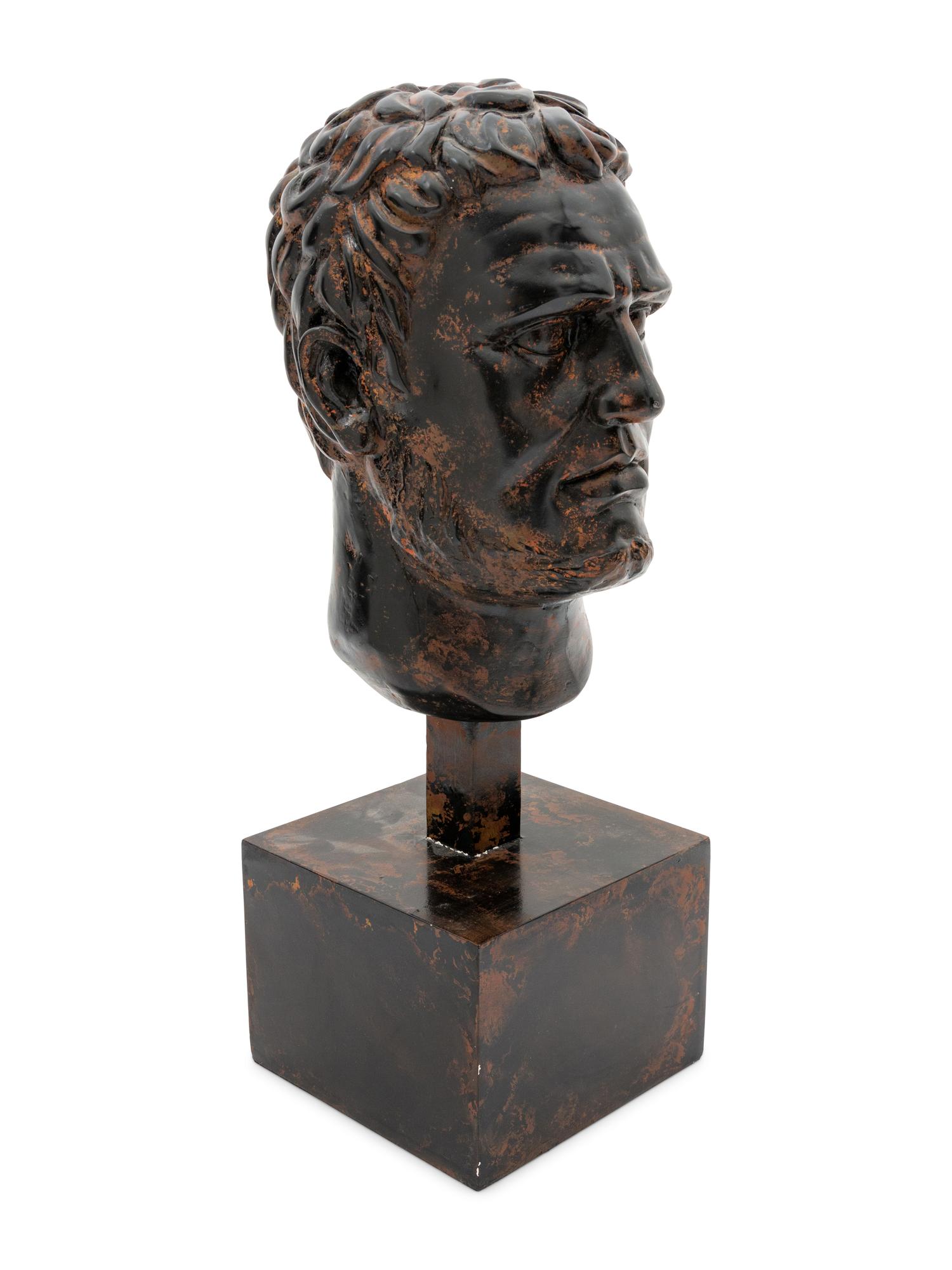 A Resin Theatre Bust