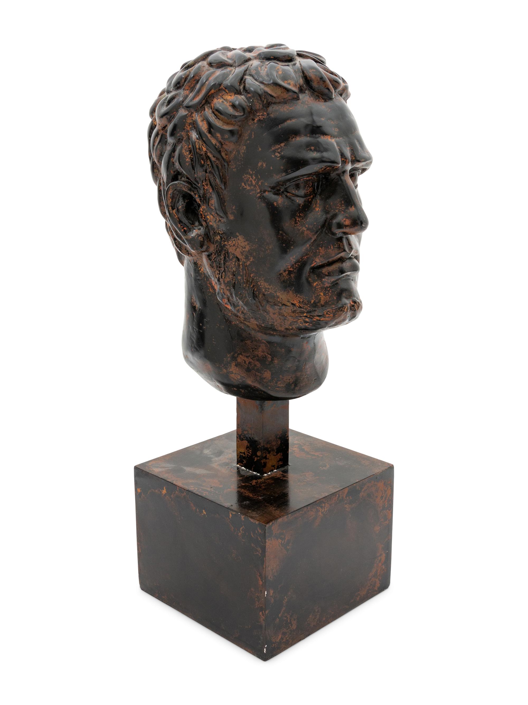 A Resin Theatre Bust