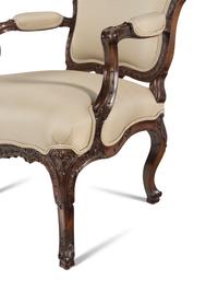 A Pair of Louis XV Style Fauteuils