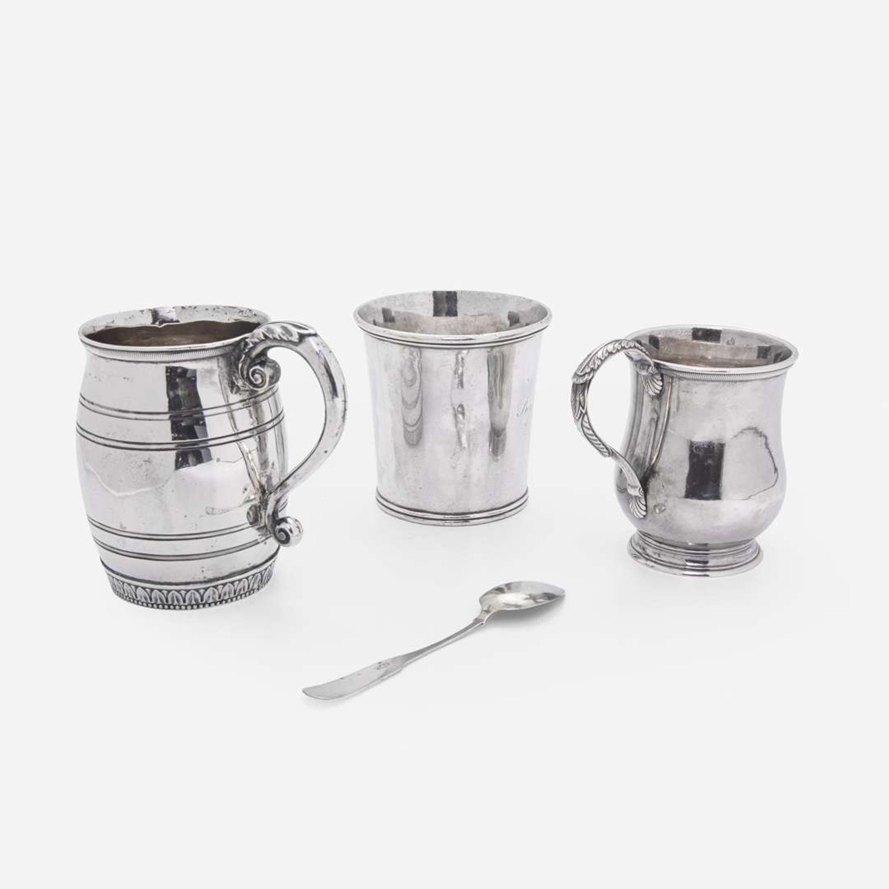 A group of four silver tablewares Thomas Fletcher (1787-1866) and Sidney Gardiner (1787-1827), Philadelphia, PA, circa 1811-1825