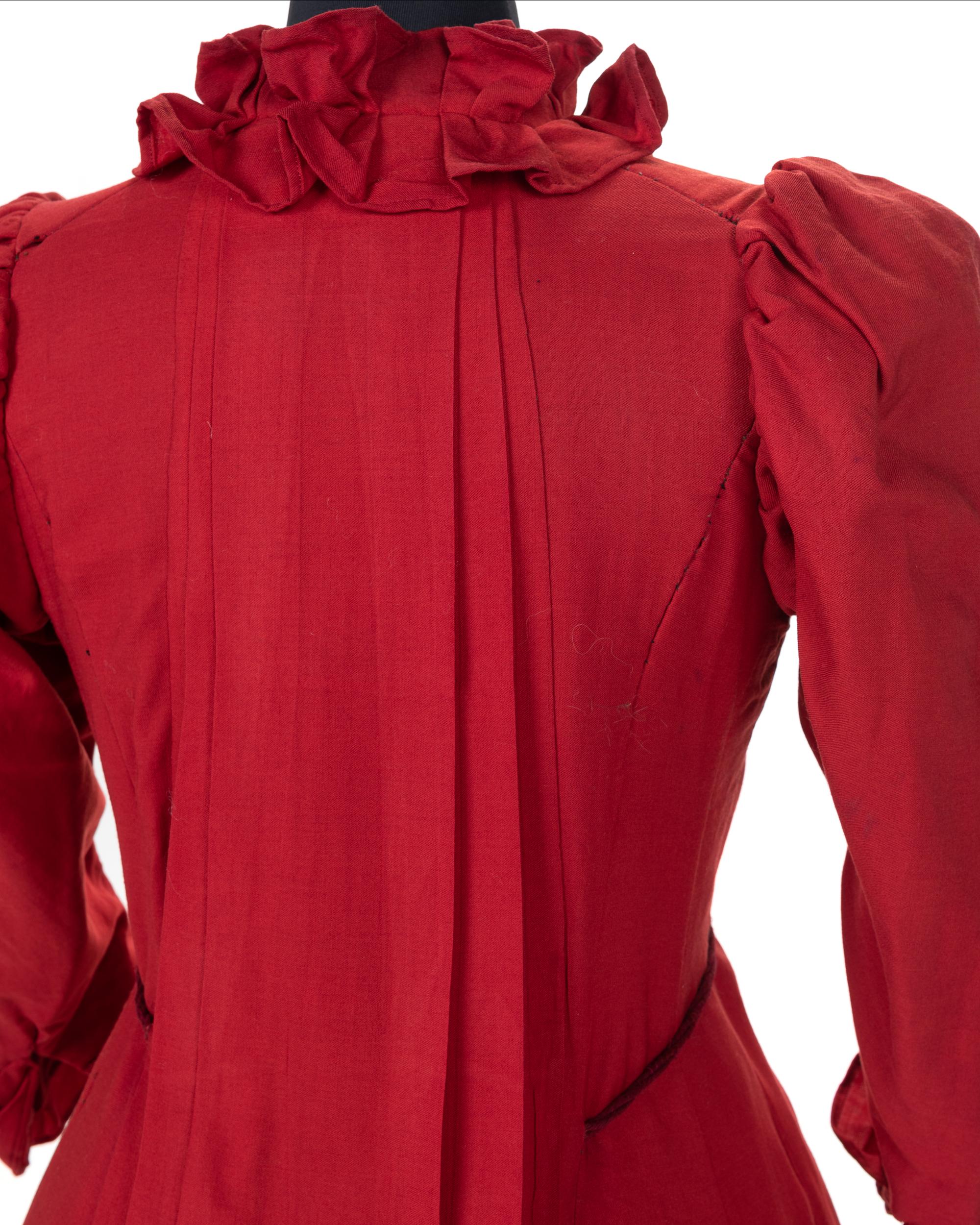 Wool House Coat/Wrapper, 1880-90s