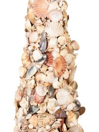 A Pair of Shell-Encrusted Urns