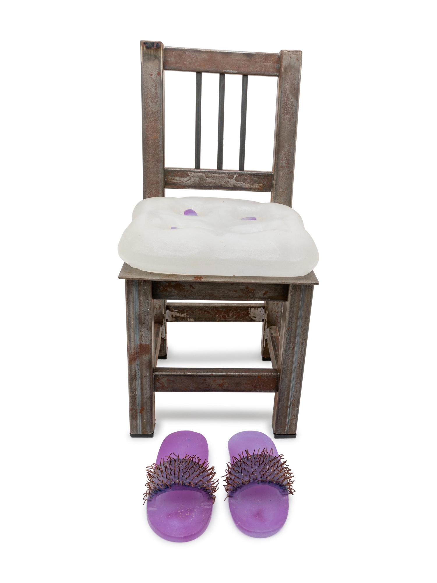 Chair with Slippers