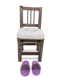 Chair with Slippers
