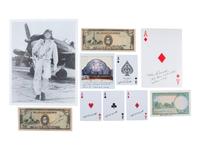 [WWII]. Large group of signatures of American aces and aviators.
