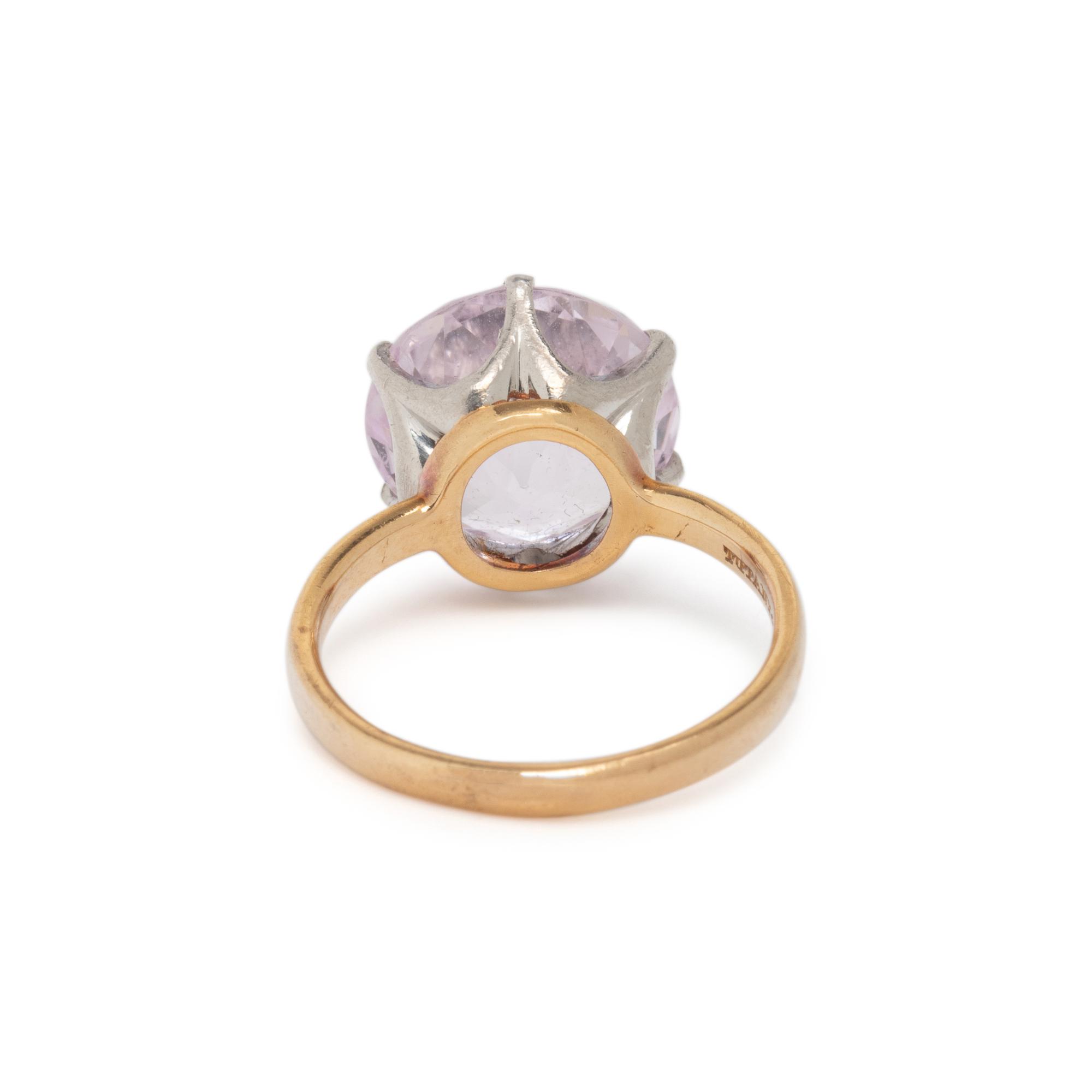 TIFFANY & CO., KUNZITE RING
