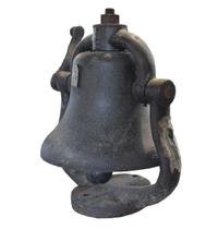 A Bronze Locomotive Bell 15" W x 12" D x 18" H — United States, Circa 1900