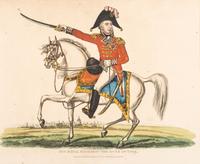 Six Hand-Colored Engravings of Napoleonic Wars Commanders