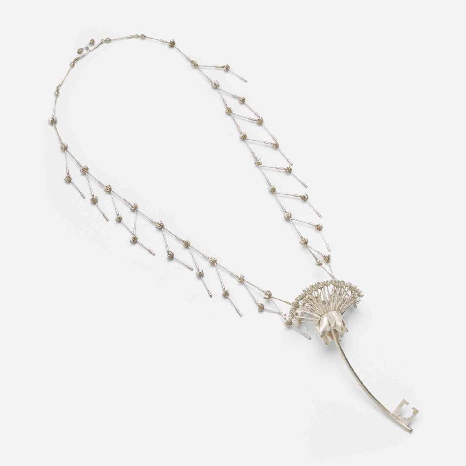 Anika Smulovitz (American, b. 1974) "Wish (Dandelion Key II)" Necklace, USA, 2005