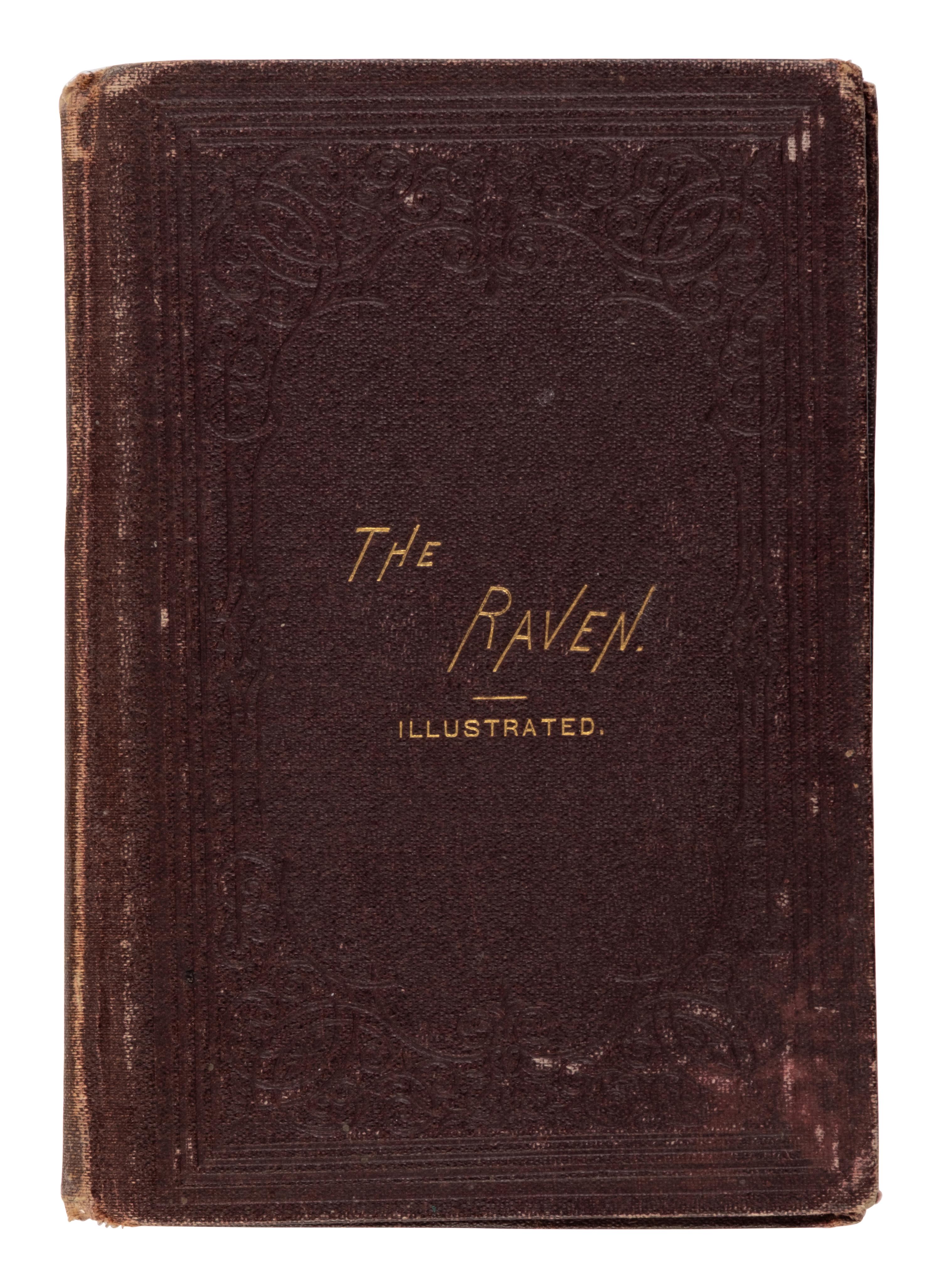 Poe, Edgar Allan (1809-1849). The Raven. Illustrated . New York: W. Jennings Demorest, n.d. [1870].